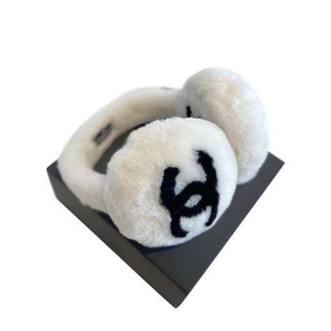 chanel earmuffs dupe|chanel shearling ear muffs.